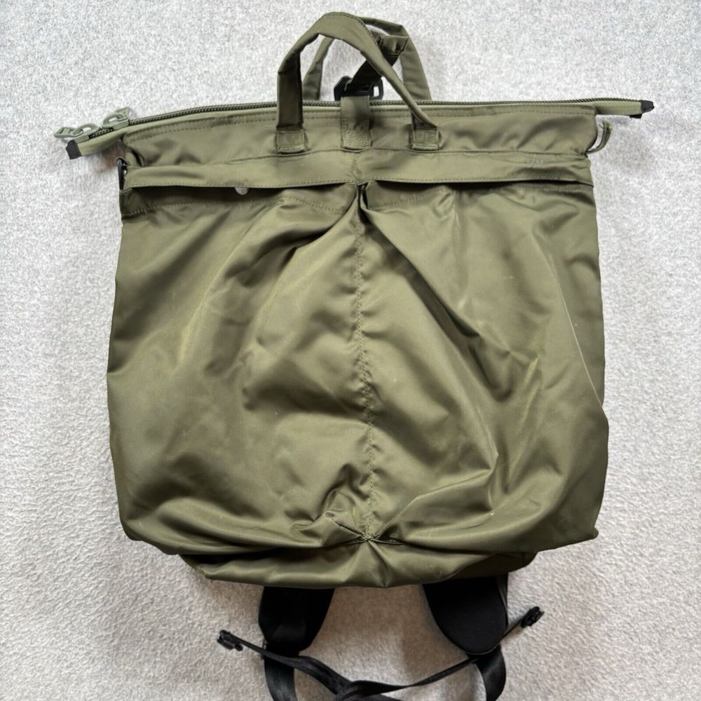 F/CE‎ Green Flyer Helmet Waterproof Olive Green Backpack Sack SEE PHOTOS
